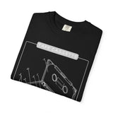 Cassette Tape Diagram T-Shirt – Vintage 80s Music Graphic Tee