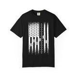 DJ American Flag T-Shirt – Vintage Mixer Patriotic Music Tee
