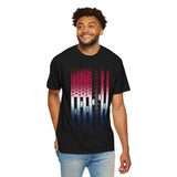 Patriot Mixer Flag T-Shirt – Vintage DJ American Flag Music Tee