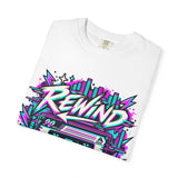 Rewind Cassette Tape T-Shirt – Vintage 80s Music Graphic Tee