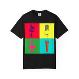 Of Mics And Men T-Shirt – Vintage Microphone Music Graphic Tee