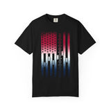 Patriot Mixer Flag T-Shirt – Vintage DJ American Flag Music Tee