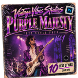 Purple Majesty Text Styles Pack