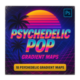 Psychedelic Pop Gradient Maps – Photoshop