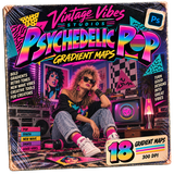 Psychedelic Pop Gradient Maps – Photoshop
