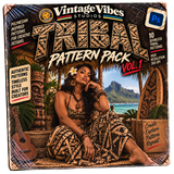 Vintage Tribal Pattern Pack Vol. 1